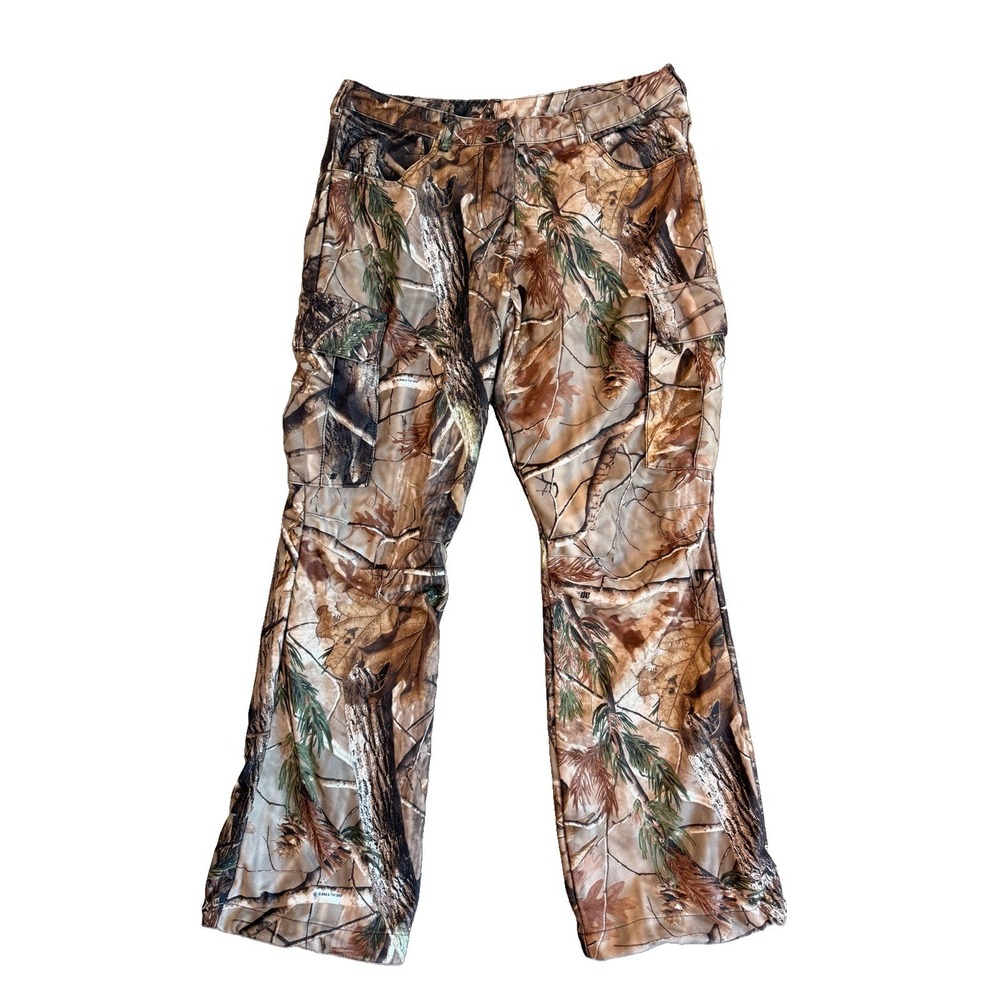 Prois Hunting Camo Cargo Pants Real Tree Size Medium Outdoor Camouflaged